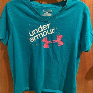 Under Armour v neck tee